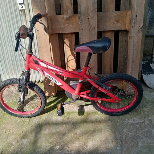 Armor Enduro 16" bicycle used, red, men's