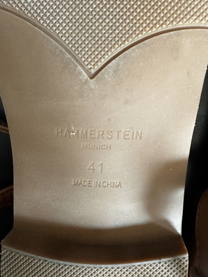 Hammerstein Munich leather sandals size EU 41 like new