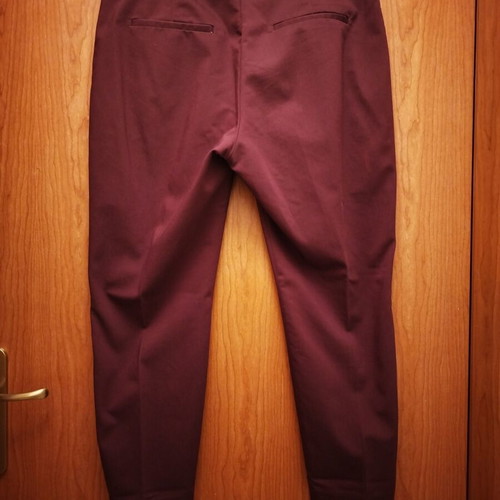 H&M Burgundy Cigarette Office Pants used, size 4XL