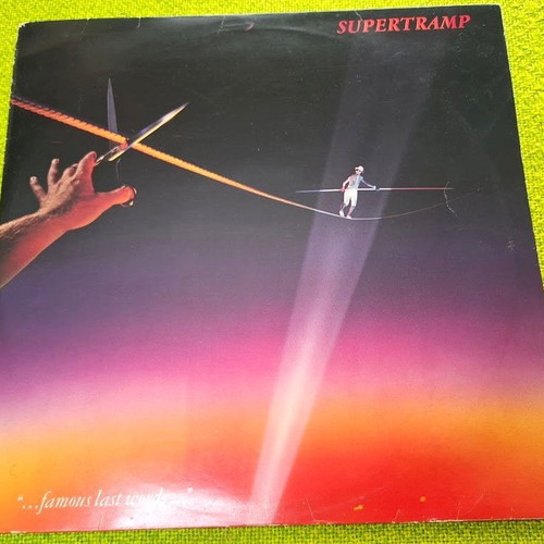 Supertramp "...Famous Last Words..." LP used, rock