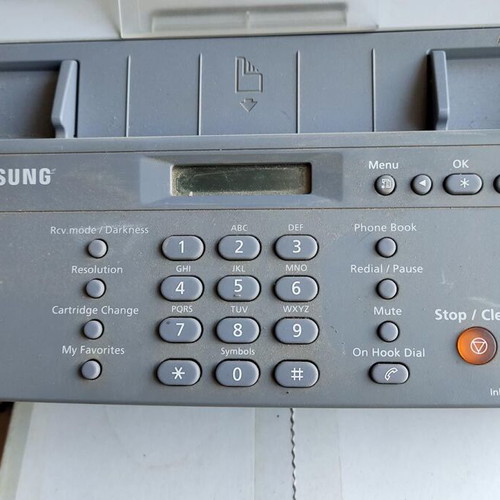 Samsung SF 360 fax and telephone used, inject printing
