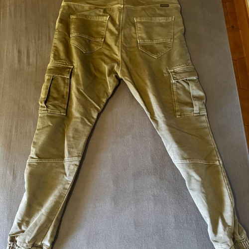 Zara Man cargo jogger pants, khaki, size L, like new