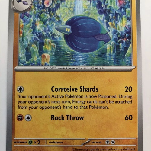 Pokémon Glimmora 115/191 card new collectible
