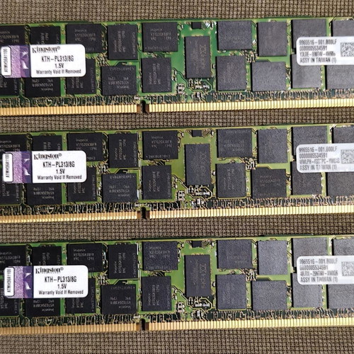 Kingston KTH-PL313/8G DDR3 8GB RAM pack of 3 like new