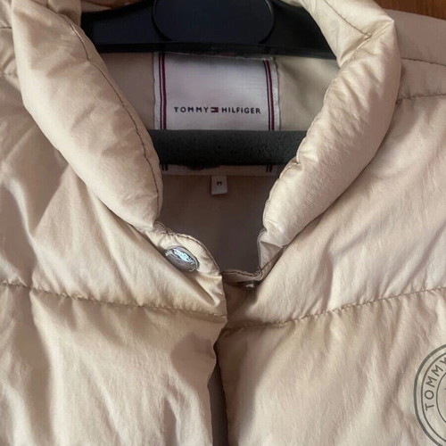 Tommy Hilfiger down vest like new, beige, size M