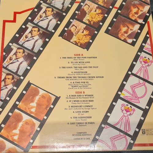 Vinyl Best of Cinema used, record with movie music themes