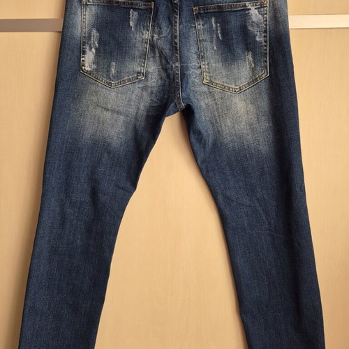 Warren Webber Distressed Jeans used, size W36/EU50, dark blue