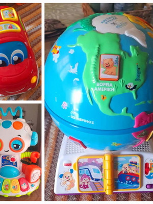 Interactive battery-powered kids toys like new