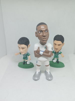 Minix Mbappe figure 12 cm with Lymberopoulos and Konstantinou figures gift, like new
