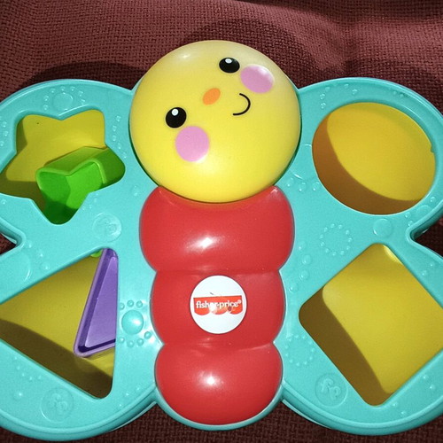 Butterfly shape sorter toy like new