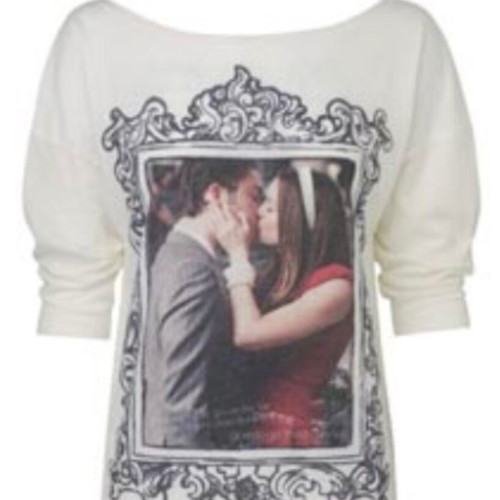 Gossip Girl graphic T-shirt set, Stradivarius, multicolor, size M