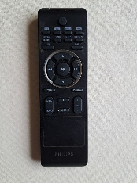 Τηλεχειριστήριο για ηχητικά συστήματα Philips.