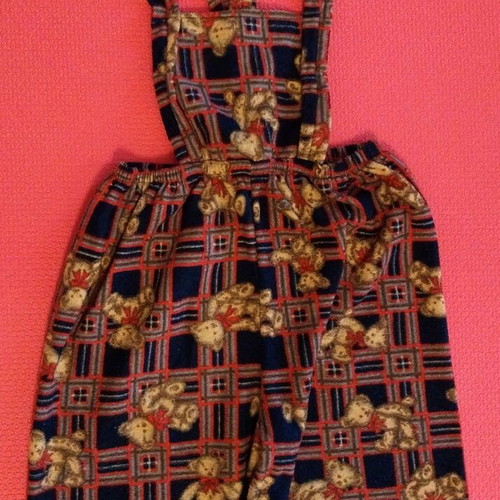 Women's pajama overalls pants new, colorful, fleece fabric