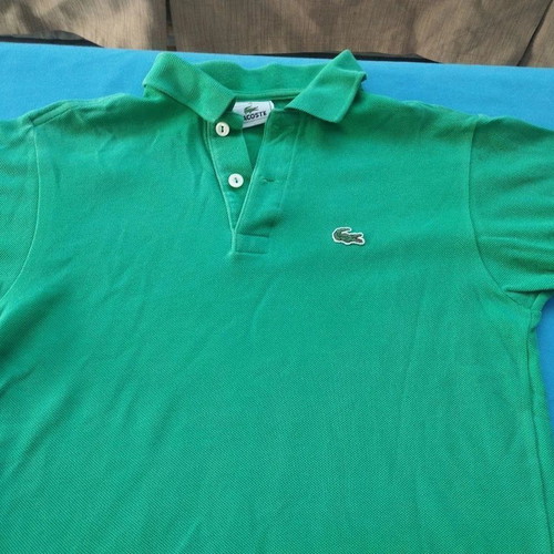Lacoste Polo Shirt like new, classic green, size 10