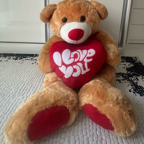 Large plush teddy bear 100cm like new Jumbo