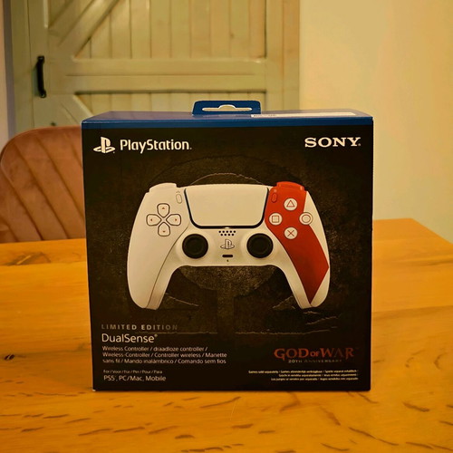 PlayStation 5 DualSense God of War 20th Anniversary limited edition new
