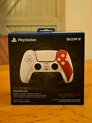 PlayStation 5 DualSense God of War 20th Anniversary limited edition new