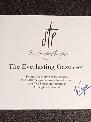 The Smashing Pumpkins The Everlasting Gaze CDr single promo used