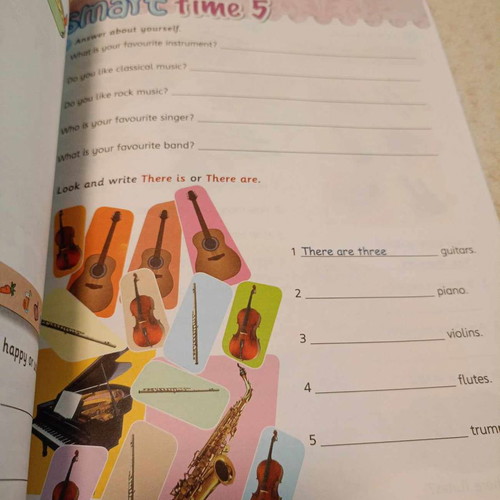 Smart Junior A Workbook new with CD
