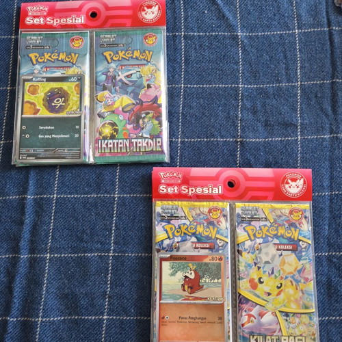 Pokemon Day Indonesia 2 Packs new, sealed