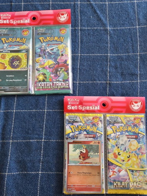 Pokemon Day Indonesia 2 Packs new, sealed