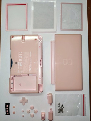 Κέλυφος Nintendo DS lite μεταχειρισμένο, ροζ, original ευρωπαϊκή έκδοση
