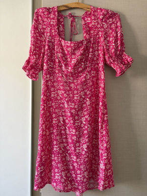 Mango summer dress size XS like new, pink