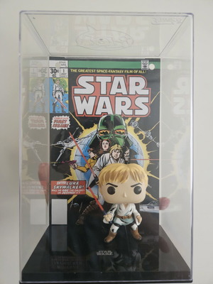 Luke Skywalker #01 Comic Cover used, box missing