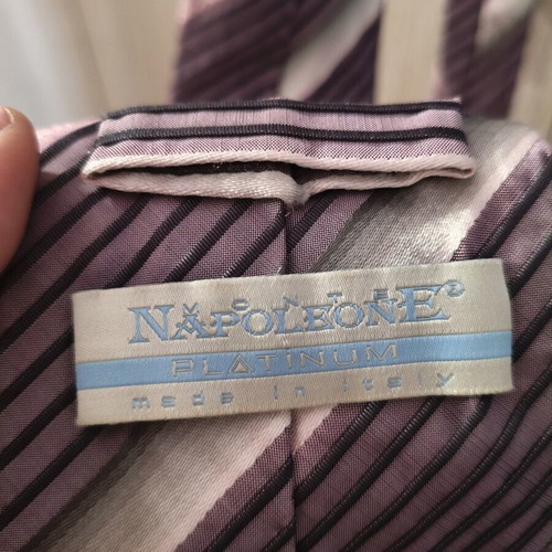 Napoleone Platinum men's tie like new, multicolor