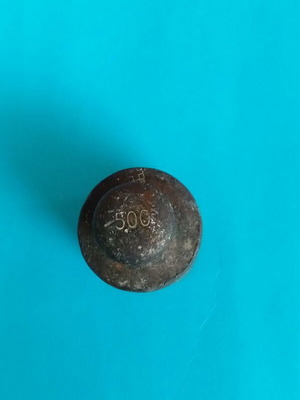 Weight 500 grams used, from 1969