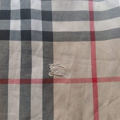 Burberry tunic small checked like new