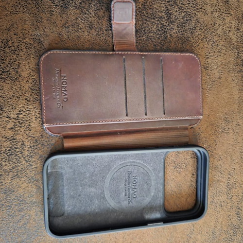 Leather case for iPhone 17 Pro Max
