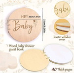Wish book new for baby shower, baptism or gender reveal party