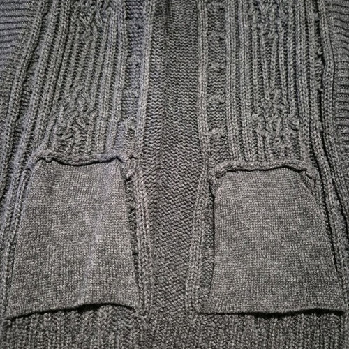 Pull & Bear wool cardigan gray size L like new