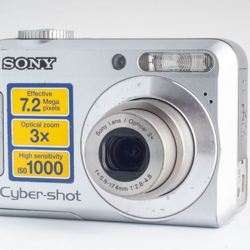 Sony Cyber-shot DSC-S650 digital camera, 7.2MP, 3x optical zoom