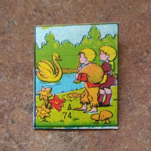 Lithograph card A74 from Hansel & Gretel - Phlebotomos collection new