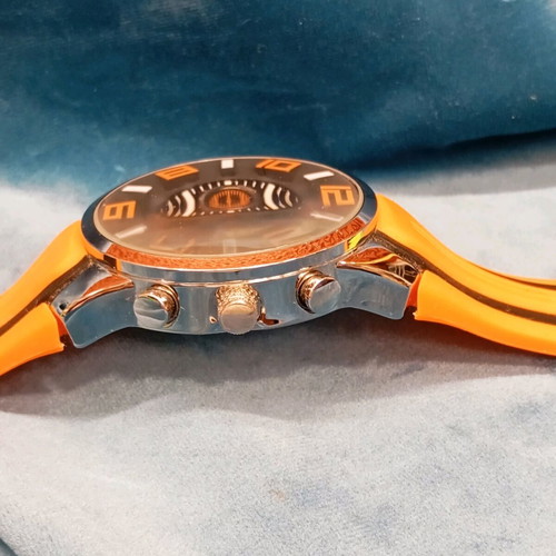 Skmei 9128 orange men's sports watch like new