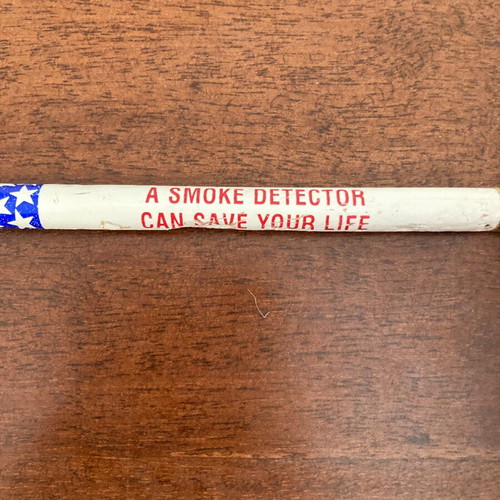Vintage Syracuse Fire Dept. Patriotic Pencil used