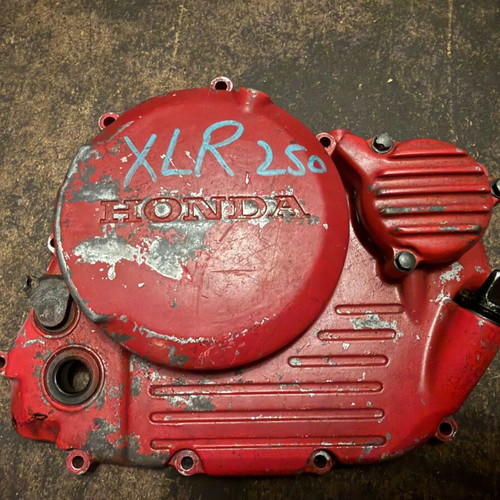 Honda XLR 250 Right Engine Clutch Cover used