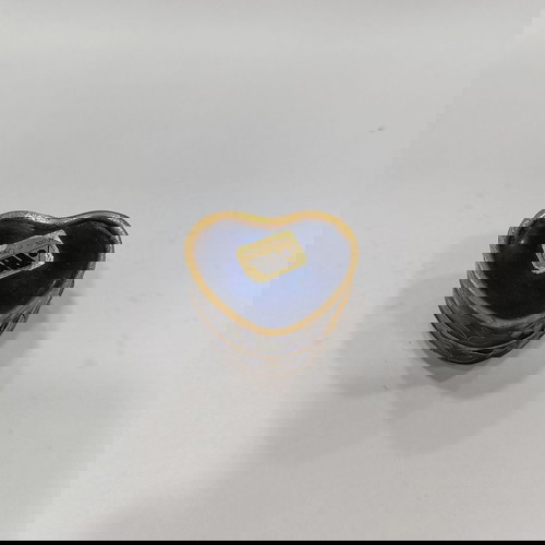 Vintage Μικρό Cloisonne κουτί με χειροποίητο κέντημα στο καπάκι του 1940