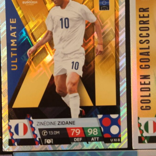 Euro cards pack with 40 simple, 32 special and 3 ultimate