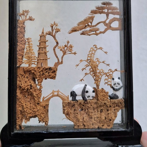 Vintage San You Chinese Diorama