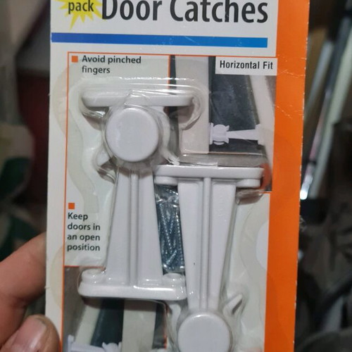 Door catches 2 pack new, door stops