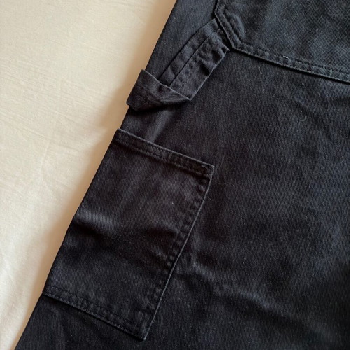 Carpenter H&M pants black like new, size L-XL