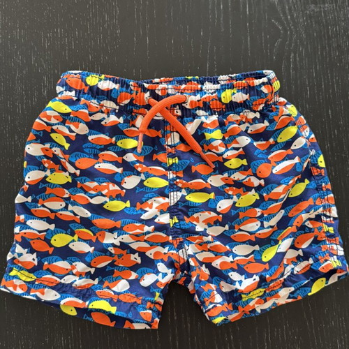 Dpam swim shorts like new, 86 cm, blue and orange