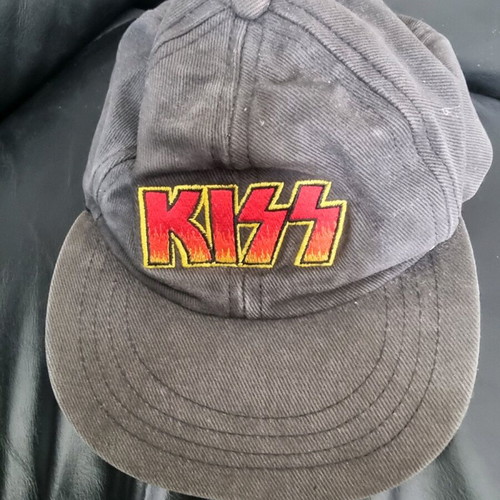 KISS hat used, black jokey style from 1999