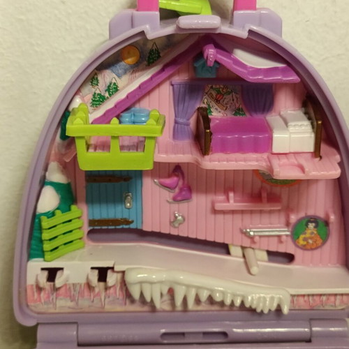 Polly Pocket Bluebird Snow Mountain 1996 used, Vacation Fun collection