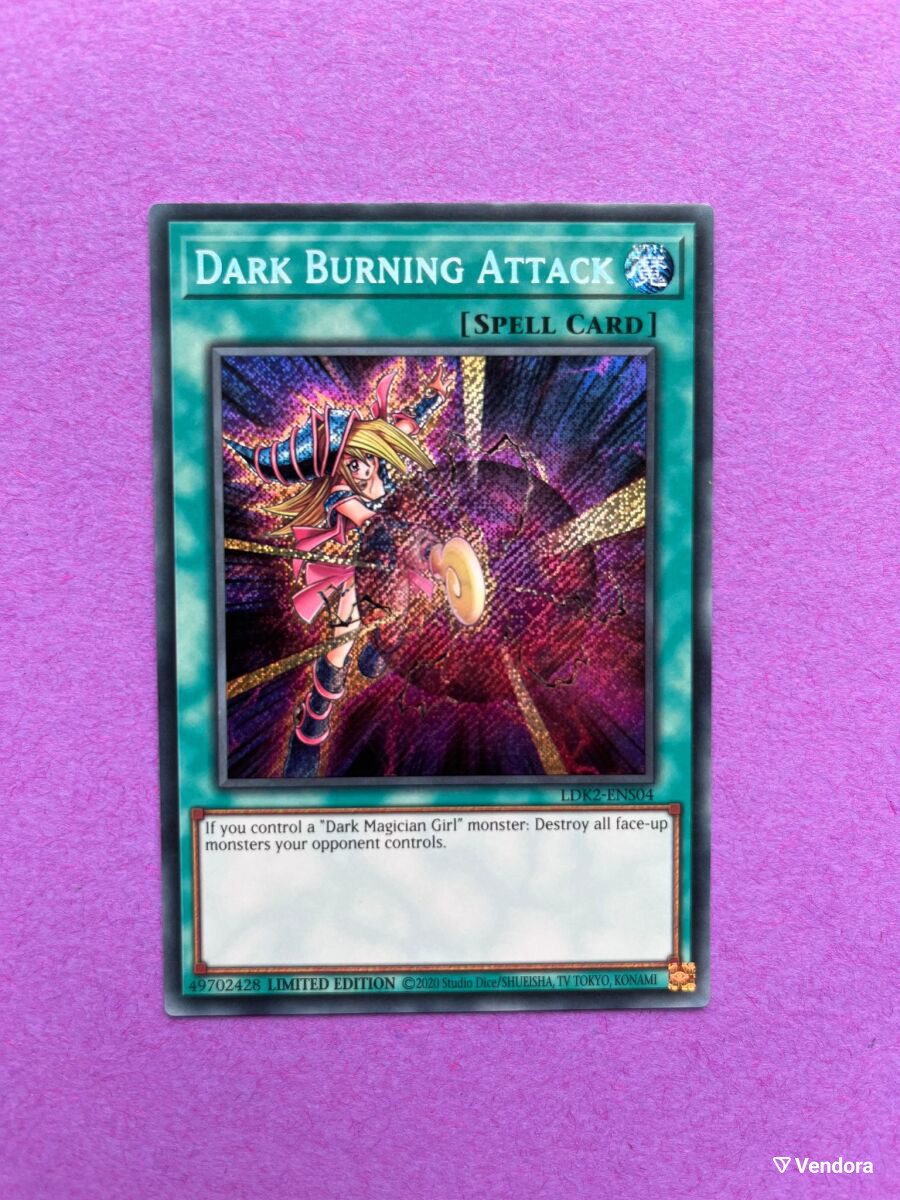 Dark Burning Attack κάρτα Yu-Gi-Oh! σαν… - € 0,90 - Vendora.gr