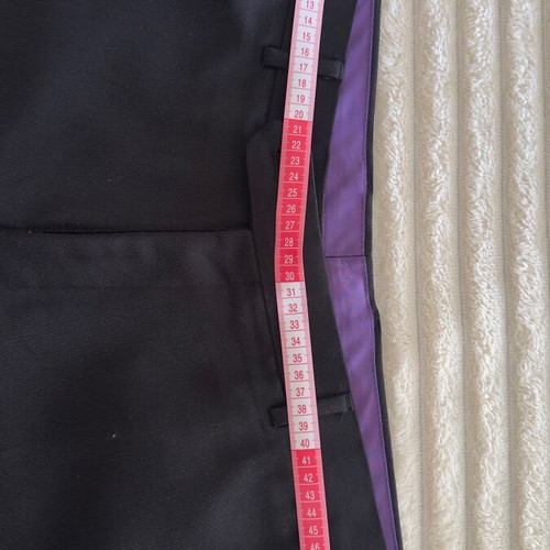 Berto Lucci men's suit Large black like new