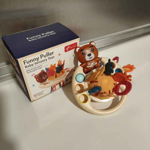 Funny Puller Baby Sensory Toy by YaLi Toys, silicone